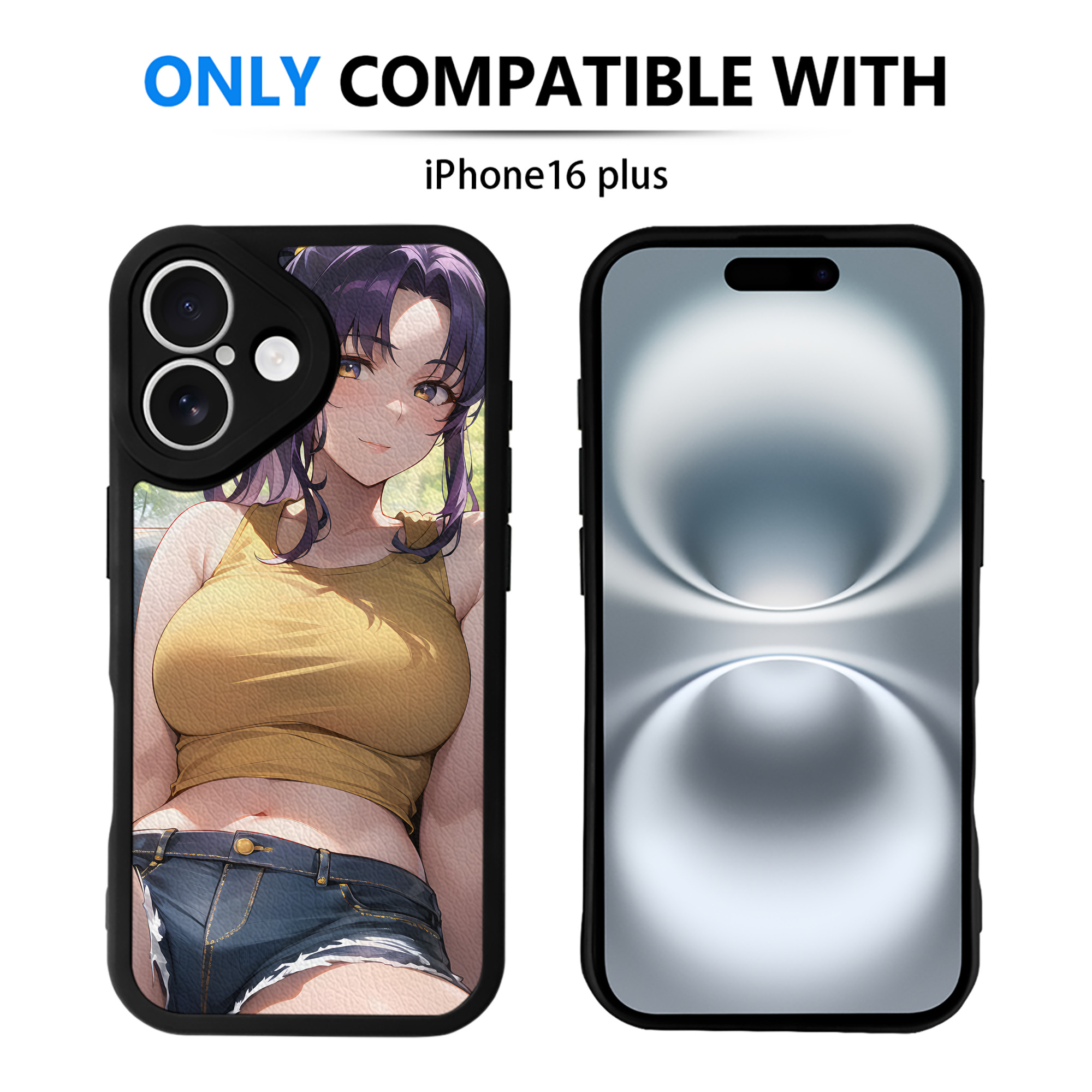 （画像用） EVA 新世紀エヴァンゲリオン 【iPhone 16シリーズ対応】シリコンスマホケース（レザー調） 材質：シリコン